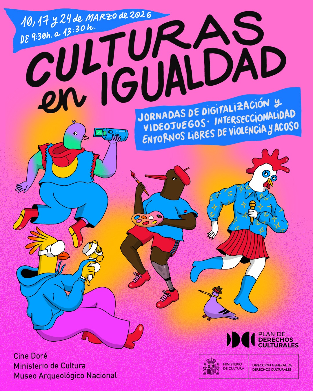 CULTURAS EN IGUALDAD. MINISTERIO CULTURA 2026
